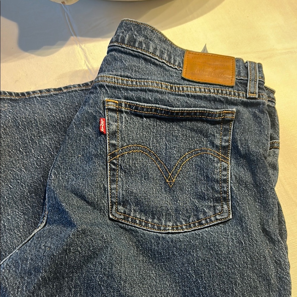 Levi's wedgie Blue Jeans